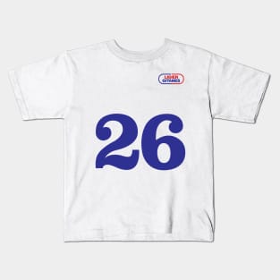 Ligier Gitanes Jacques Laffite sacred 26 number ! - colour print Kids T-Shirt